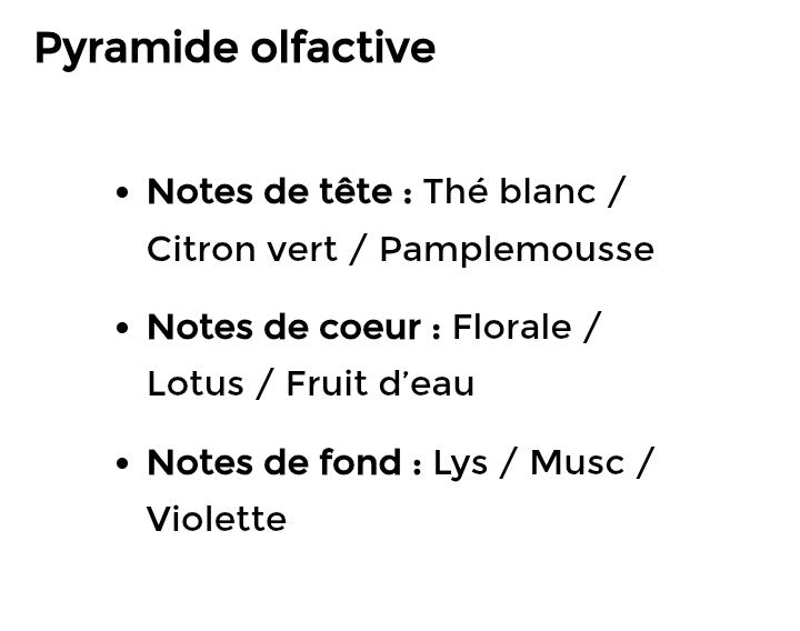 fondants parfumé glycine