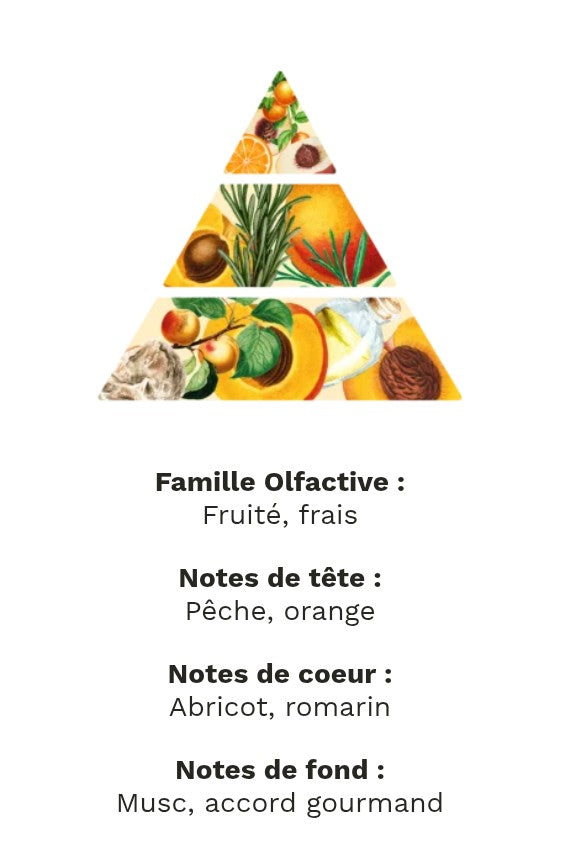 fondants parfumé abricot romarin