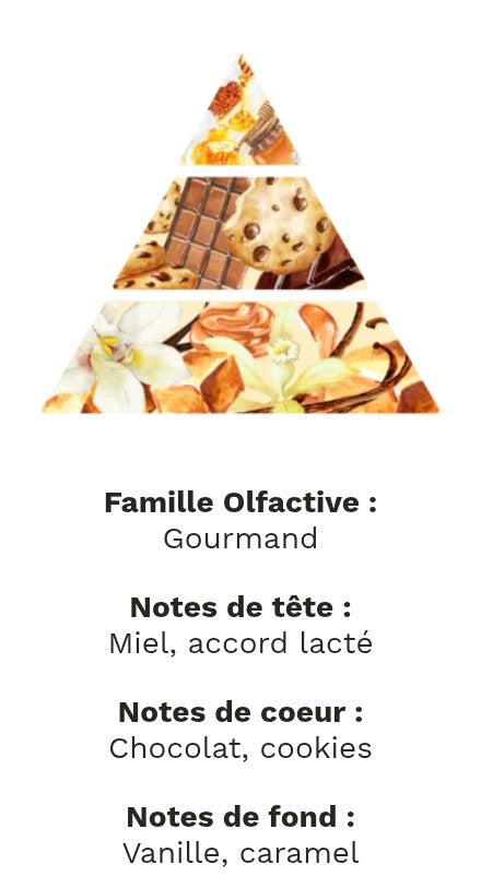 fondants parfumé cookies chocolat