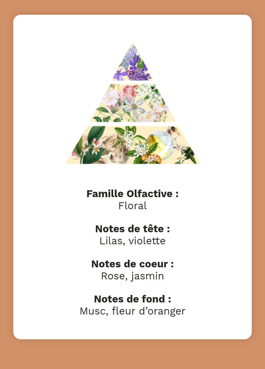 Fondants Parfumé Musty odeur de bébé