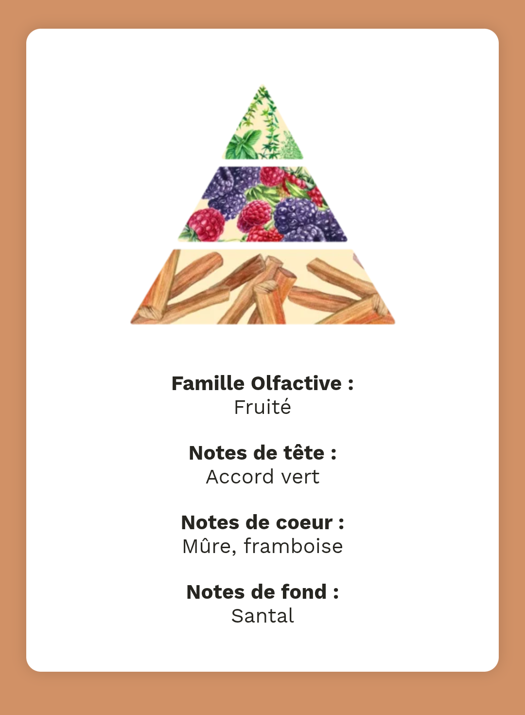 Fondants Parfumé Mûres sauvages