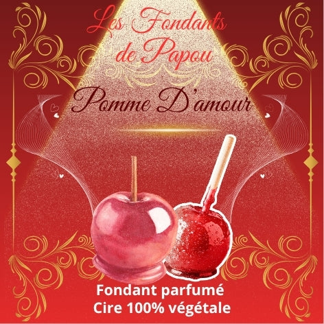 fondant parfumé a la pomme d'amour