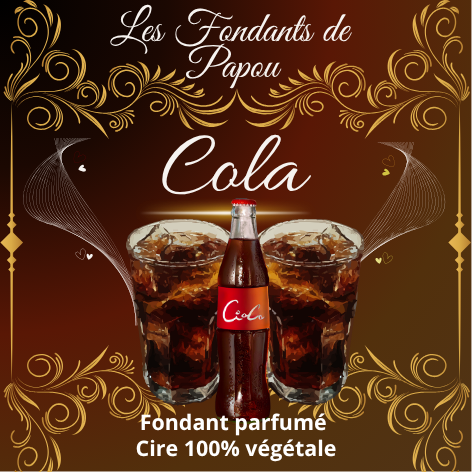 fondant parfumé cola