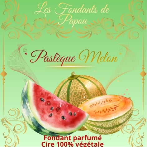fondants parfumé pastèque melon