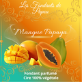 fondant parfumé mangue papaye