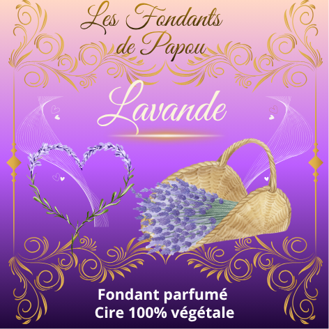 fondants parfumé lavande