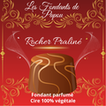 fondant parfumé rocher praliné