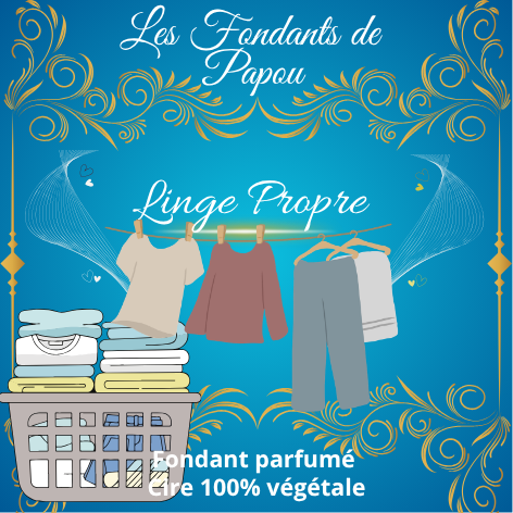 fondants parfumé linge propre