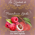 fondants parfumé framboise litchi