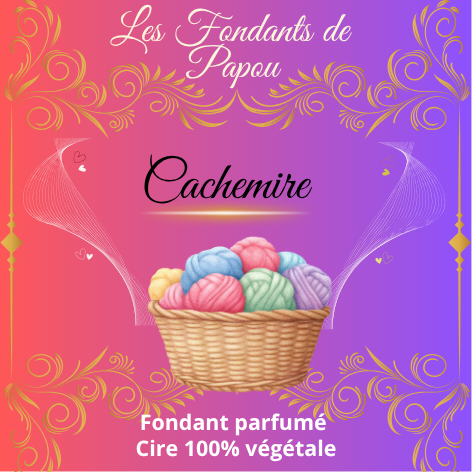 fondants parfumé cachemire