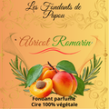 fondants parfumé abricot romarin