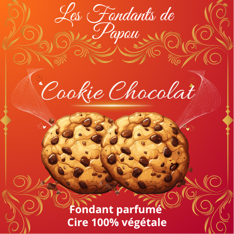 fondants parfumé cookies chocolat