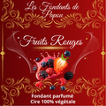 fondants parfumé fruits rouges