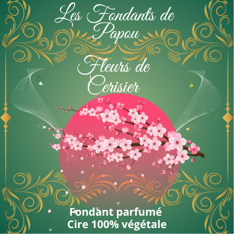 Fondants parfumés Fleur de Cerisier