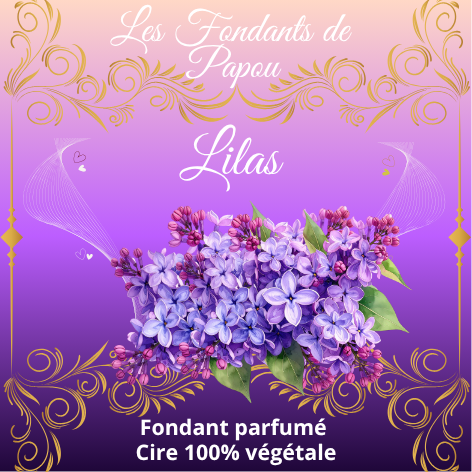 Fondant parfumé Lilas